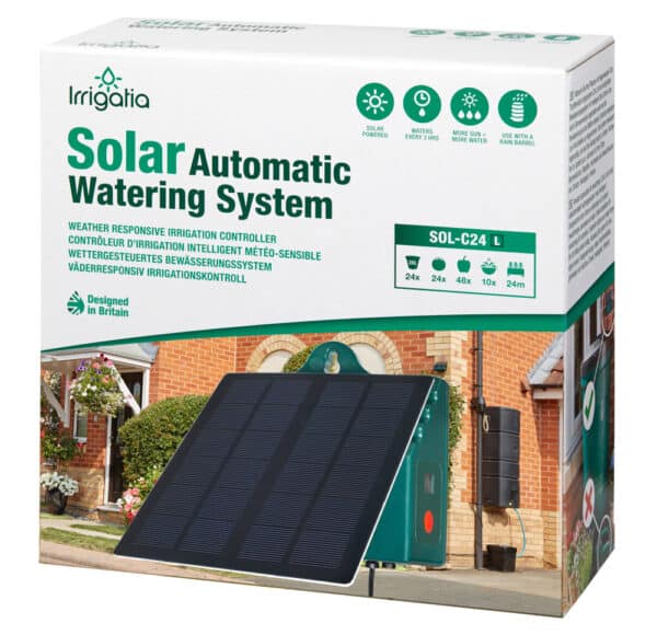 Irrigatia Solar Automatic Watering System C24 L • Microgarden