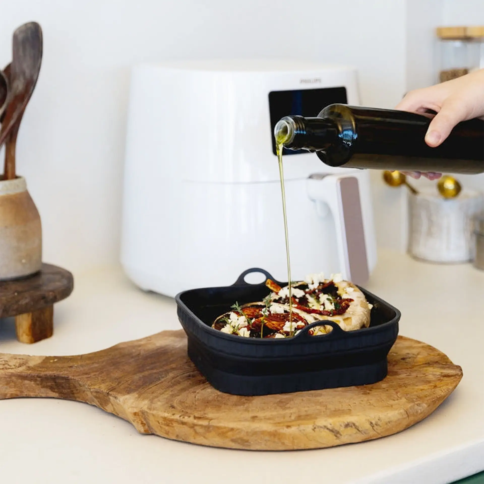 Air Fryer Bowl-Round-Raven Twin Pack - Image 4