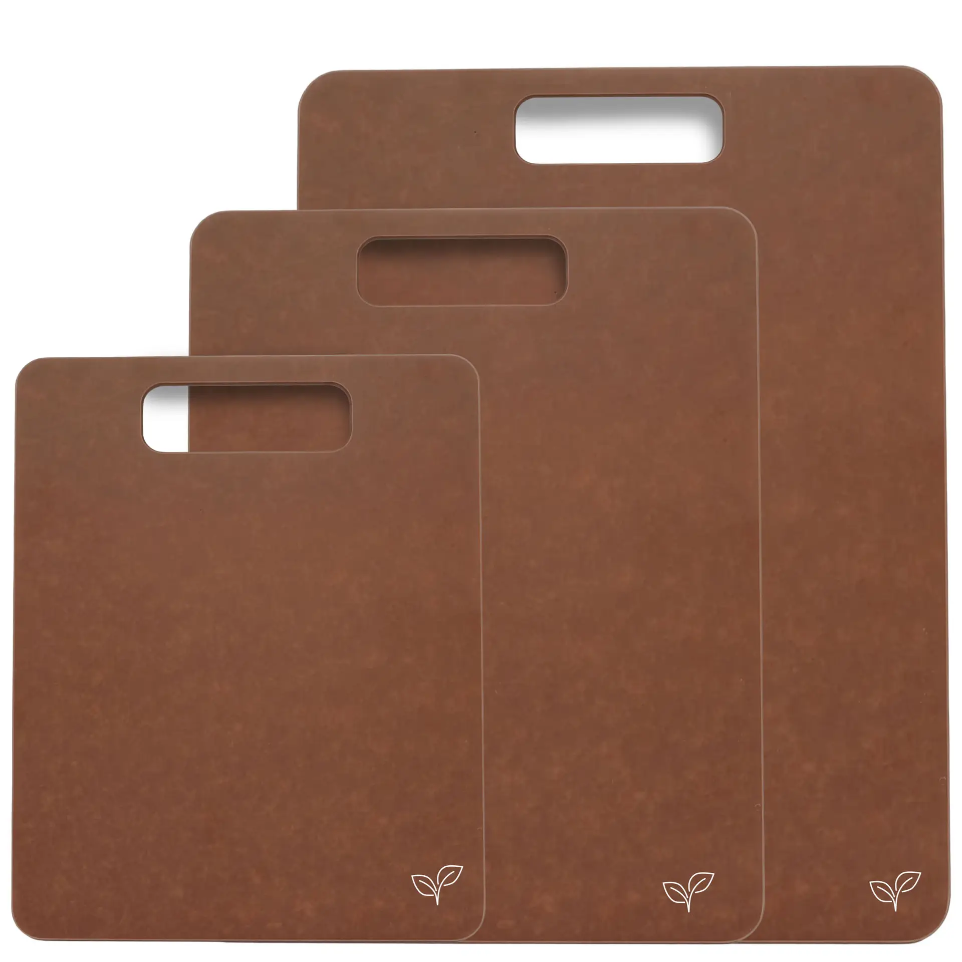 Wood Fibre Chopping Board -3 piece set Nutmeg -S/M/L