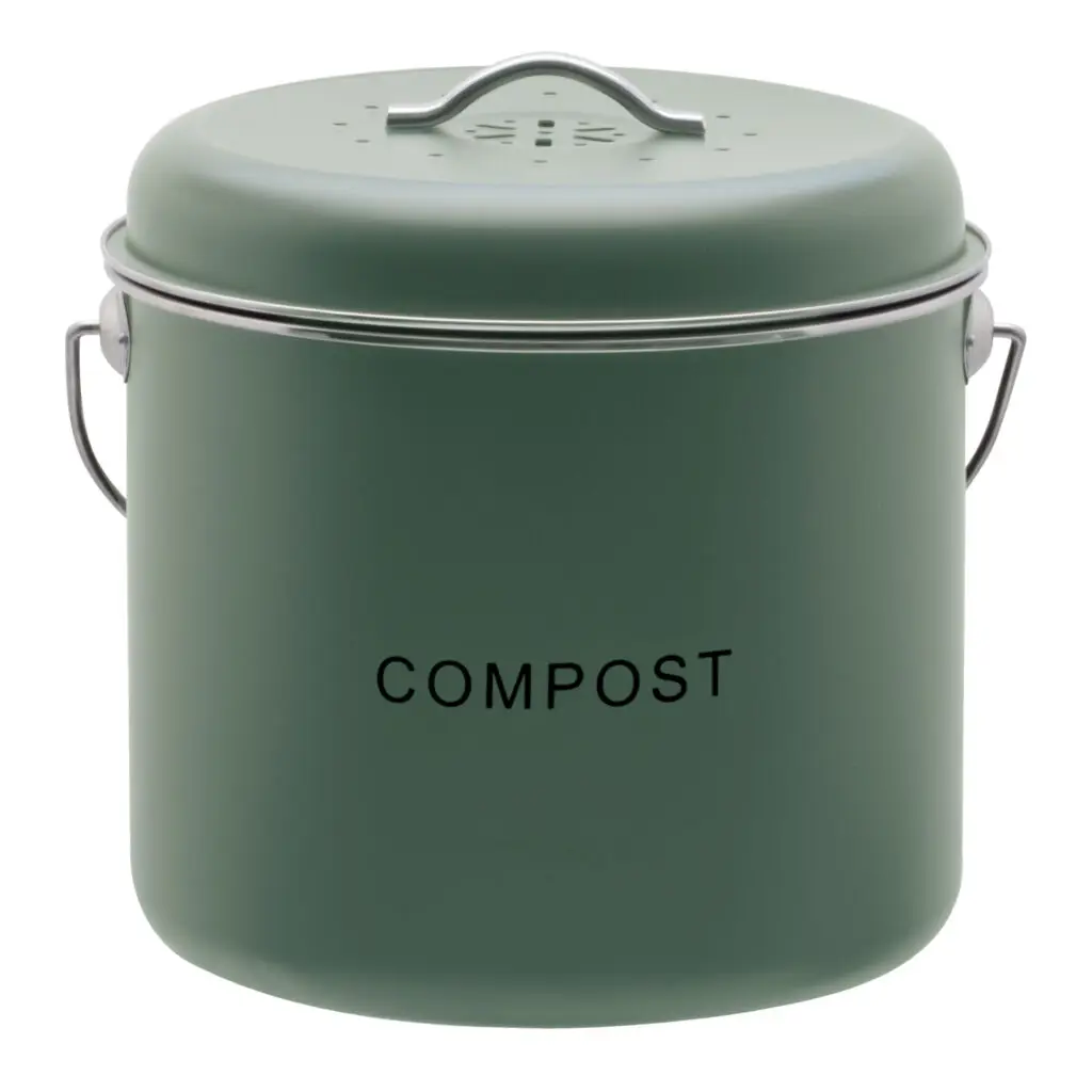Kitchen Compost Bin / 6L / Eucalyptus