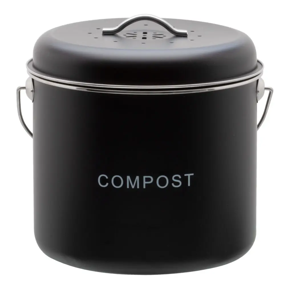 Kitchen Compost Bin / 6L / Liquorice