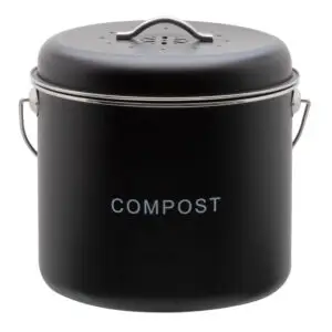 Kitchen Compost Bin / 6L / Liquorice