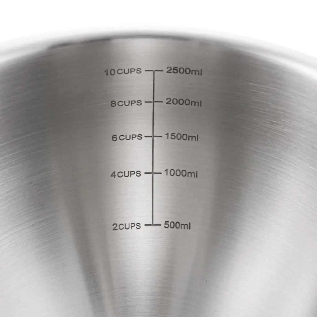 Mixing bowl measurements