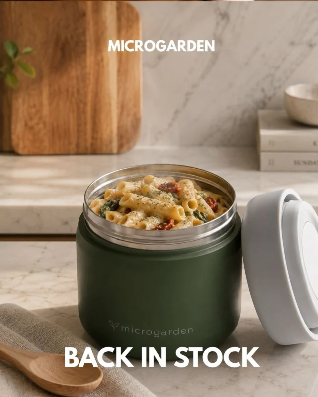 🌿 They’re back! 🎉

Our much-loved stainless steel insulated flasks are finally back in stock in Forest and Cloud! 🤍💚

After being almost completely sold out for nearly two months, we’ve restocked—and we know many of you have been patiently waiting.

If you’ve had your eye on one, now’s the time to grab it before they’re gone again!✨

Shop now and don’t miss out! 💚

#Microgarden #StainlessSteelFlask #PlasticFree #SustainableLiving #ZeroWaste