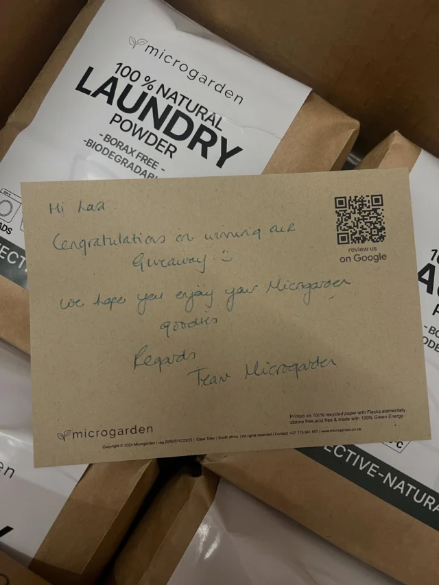 🎉 WE HAVE A WINNER! 🎉

Congratulations, Lara! 🌿💚

You’ve won a box of your favourite Microgarden goodies, handpicked by you! We can’t wait for your sustainable swaps to arrive, and we hope they make everyday living just that little bit brighter and greener.

A huge thank you to everyone who entered our giveaway. Your support means the world to our small business, and we loved seeing so many of you get involved. ✨

If you didn’t win this time, don’t worry—there are more exciting giveaways, eco-friendly inspiration, and sustainable swaps coming soon.

Please join us in congratulating Lara in the comments! 🎉💚

#Microgarden #GiveawayWinner #Congratulations #WinnerWinner #SustainableLiving