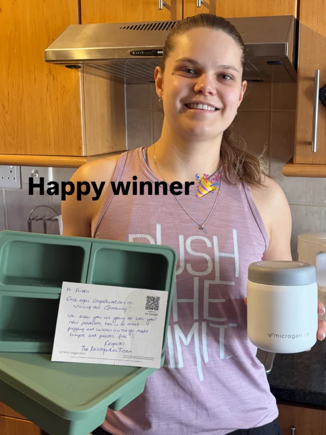 Look what arrived! 💚🌱

Our lovely giveaway winner, Kirsten, with her MicroGarden goodies! 🎉

Thank you so much for sending us this gorgeous photo, Kirsten — we hope you enjoy every single one.

Nothing makes us happier than seeing our products heading off to happy homes. 💚

Happy winning! 🥳