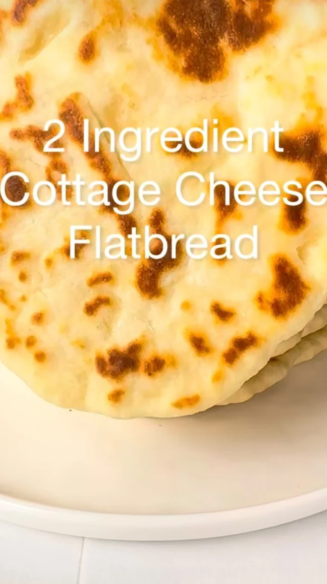 ✨ The easiest flatbread you’ll ever make – with just TWO ingredients! 🤍

If you’ve got cottage cheese and self-raising flour, you’re only minutes away from warm, fluffy homemade flatbreads. Perfect for wraps, dipping, or serving alongside your favourite soup or curry.

🥣 You’ll need:
• 250g cottage cheese
• 250g self-raising flour

👩‍🍳 Method:

1. Blend the cottage cheese until smooth (optional, but it makes a softer flatbread).
2. Mix with the self-raising flour until a dough forms.
3. Knead gently for 1–2 minutes.
4. Divide into 6–8 balls and roll each one about 3–5mm thick.
5. Cook in a hot, dry frying pan for 2–3 minutes per side until golden and puffed.
6. Brush with a little butter or olive oil if you’d like, and enjoy warm!

Who knew homemade flatbread could be this easy? Save this recipe for later and let us know what you’ll serve yours with! 🌿💚

#Microgarden #Flatbread #TwoIngredientRecipe #EasyRecipe #HomemadeFlatbread