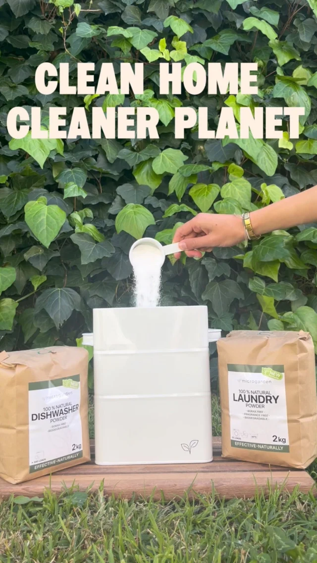 ✨ New & improved formula — and it works like a bomb! 💥

Our 100% natural Laundry & Dishwasher Powders have had a little upgrade… and the results speak for themselves. 🙌

Tough on dirt, gentle on your home, and made with ingredients you can feel good about sending down the drain. 🌿

Because making a more sustainable swap shouldn’t mean compromising on performance.

Natural. Effective. Better for your home. 💚

#MicroGarden #NaturalCleaning #EcoCleaning #NaturalLaundry #NaturalDishwasher